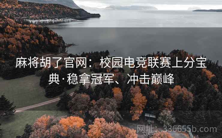 麻将胡了官网：校园电竞联赛上分宝典·稳拿冠军、冲击巅峰